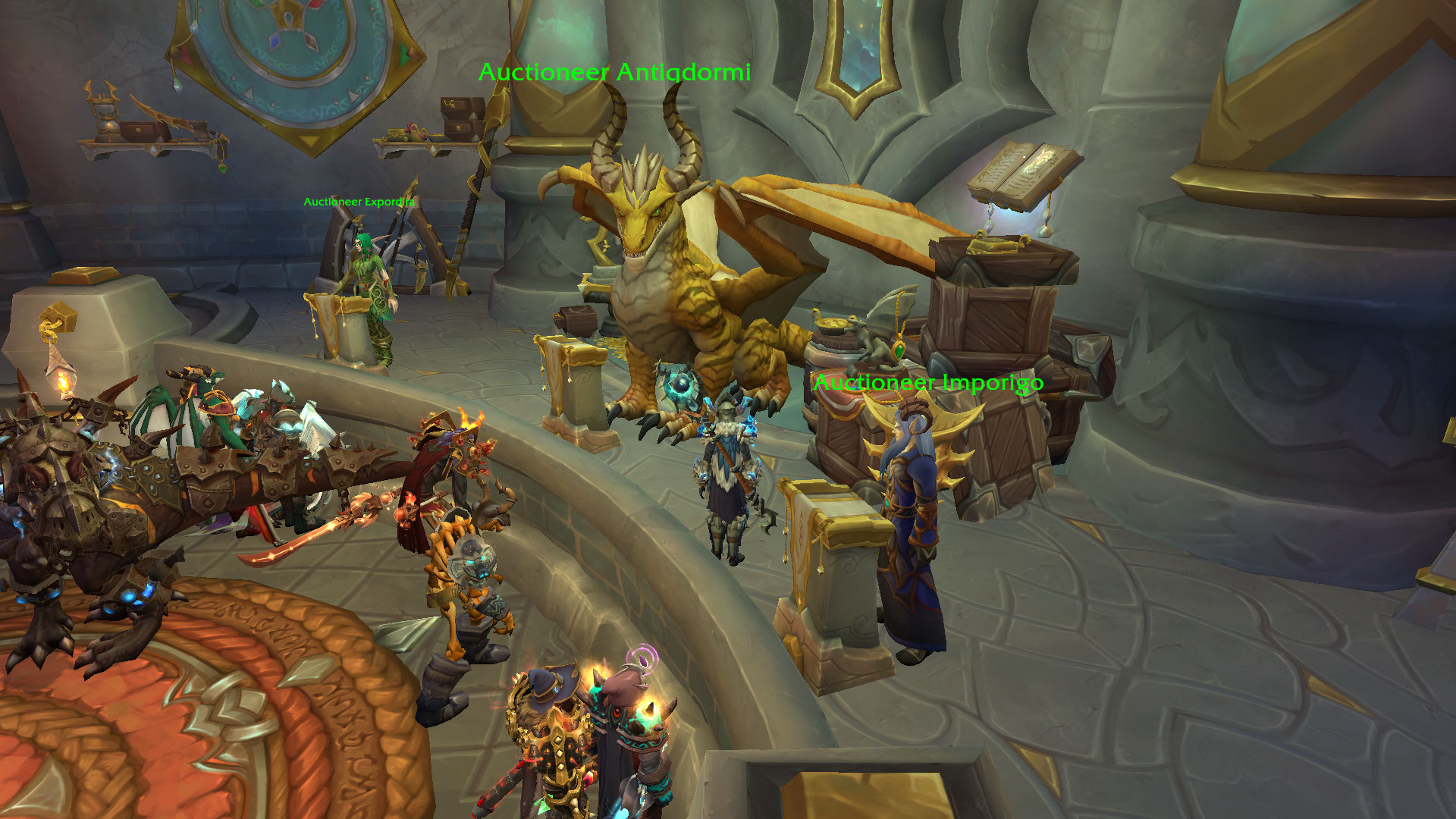 WoW Auction house inside